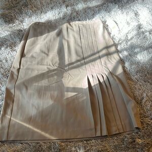 NWT Nine & co “mushroom” color skirt size 4 Women #10188